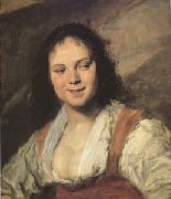 Frans Hals Gypsy Girl (mk05) Spain oil painting artist